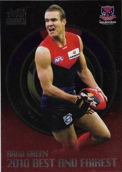 2011 Select AFL Infinity - Best & Fairest #BF9 Brad Green Front